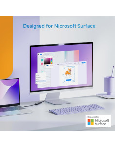 Adaptador USB C a HDMI 2.1 Cable Matters para Microsoft Surface - 8K 60Hz, 4K 240Hz 2