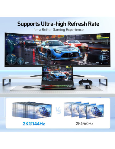 Cable HDMI USB-C 1.83m Cable Matters 4K 60Hz Negro