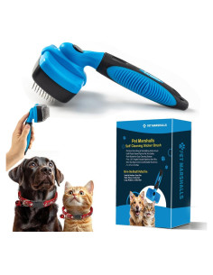 Cepillo Slicker Autolimpiante Pet Marshalls para Perros y Gatos