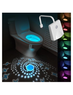 Luz de Inodoro LED YF-TOW con Sensor y Proyección de Estrellas