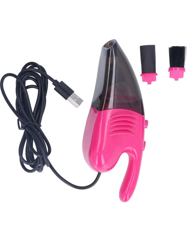 Aspiradora de Teclado HEEPDD Rosa Mini USB Portátil 109g