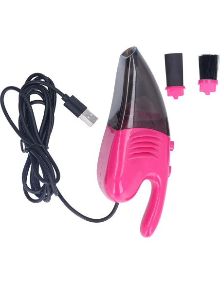 Aspiradora de Teclado HEEPDD Rosa Mini USB Portátil 109g