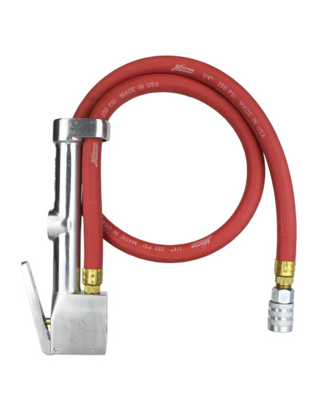 Inflador de Neumáticos Analógico Milton 502 con Manómetro 10-160 PSI