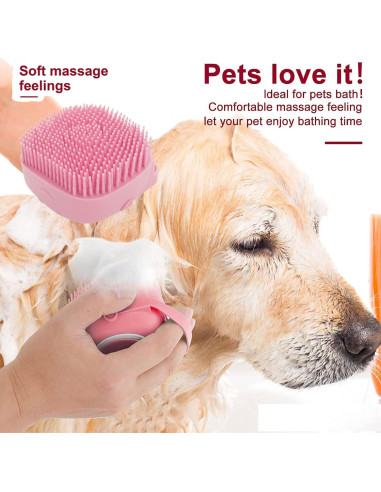 Juego de Aseo para Mascotas 7 Piezas Qubccum - Rosa