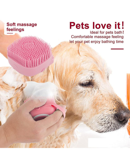 Juego de Aseo para Mascotas 7 Piezas Qubccum - Rosa