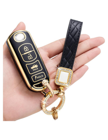 Cubierta de Llave Mazda 3 6 8 Miata CX-3 TPU 360 Grados