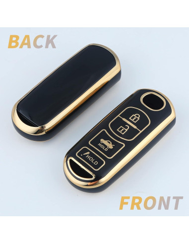 Cubierta de Llave Mazda 3 6 8 Miata CX-3 TPU 360 Grados