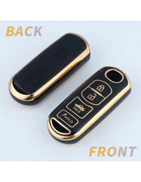 Cubierta de Llave Mazda 3 6 8 Miata CX-3 TPU 360 Grados