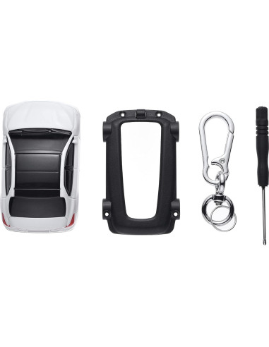 Cubierta de Llave Toyota Camry Corolla RAV4 - Funda Blanca