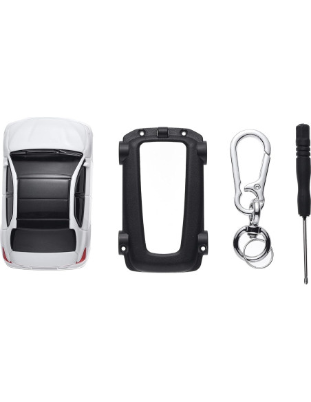 Cubierta de Llave Toyota Camry Corolla RAV4 - Funda Blanca