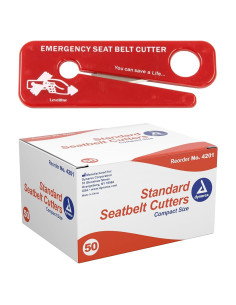 Cortador de Cinturón de Seguridad Dynarex - 50 Piezas