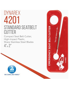 Cortador de Cinturón de Seguridad Dynarex - 50 Piezas 2