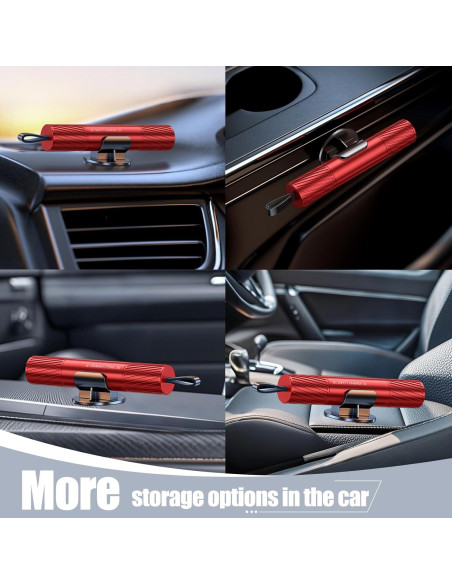 Kit de Emergencia 4 Rompeventanas y Cortador PILISPARK Rojo