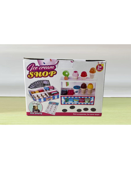 Conjunto de Juguetes de Helado de Madera Plunack 3-7 Años