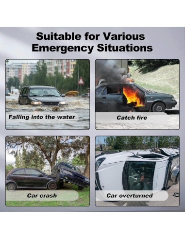 Cortador de Cinturón y Rompedor de Ventanas JAGASOL 2 Pcs