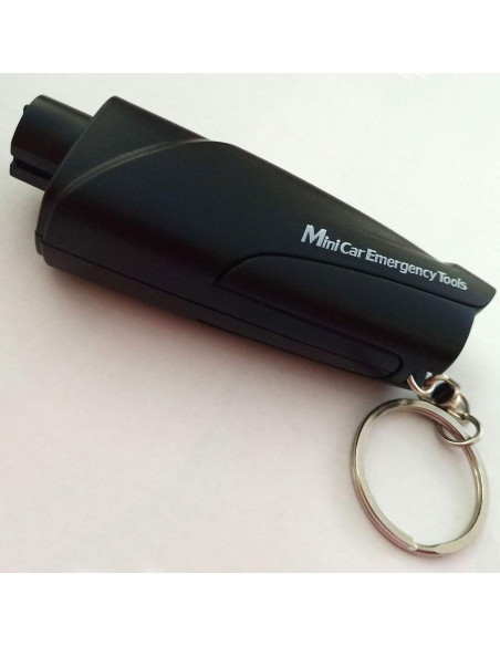 Herramienta de Escape Automotriz Fioria Llavero Rompedor de Ventanas y Cortador de Cinturón