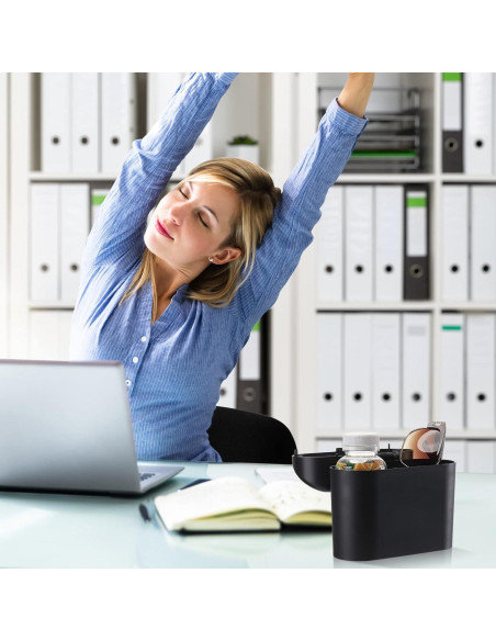 Basurero de Coche Tuanse 2 Pcs con 60 Bolsas a Prueba de Fugas