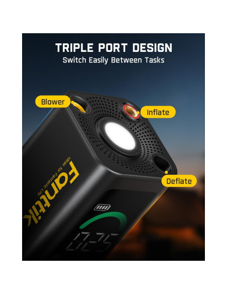 Compresor de Aire Inalámbrico Fanttik X10 150 PSI para Neumáticos