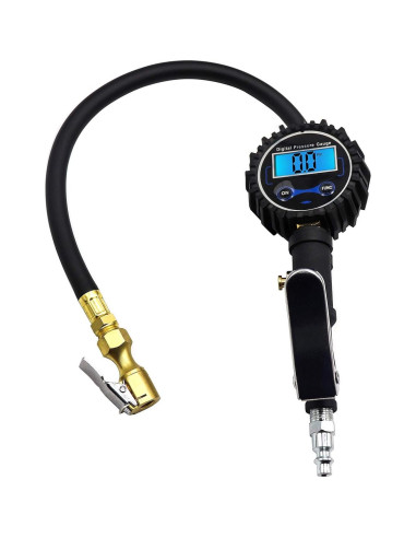 Kit Accesorios Compresor Aire YOTOO 1/4" x 25' Manómetro 150 PSI