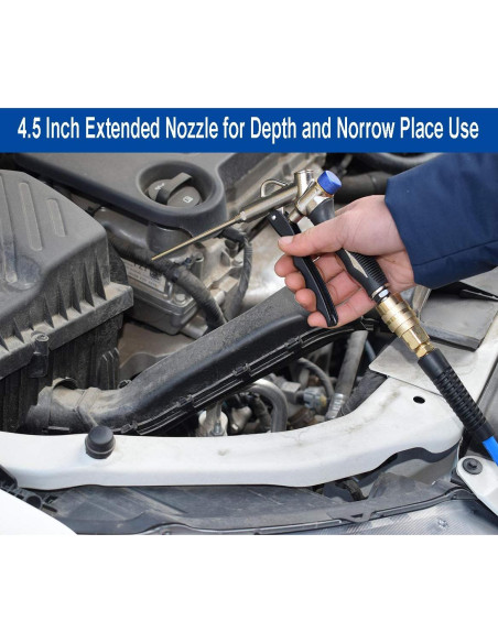 Kit Accesorios Compresor Aire YOTOO 1/4" x 25' Manómetro 150 PSI