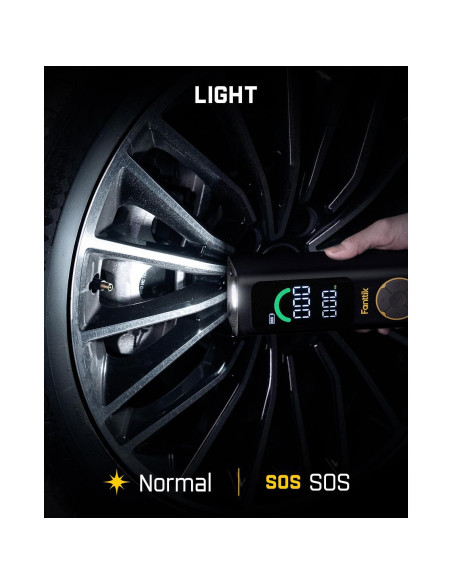 Compresor de Aire Inalámbrico Fanttik X10 150 PSI para Neumáticos