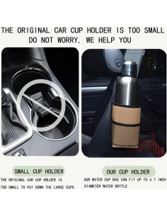 Soporte para Taza Grande ACIOOCO ACB-00, Organizador de Auto 2