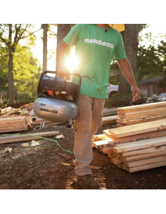 Compresor de Aire Metabo HPT EL TANQUE 6 Galones 200 PSI 2