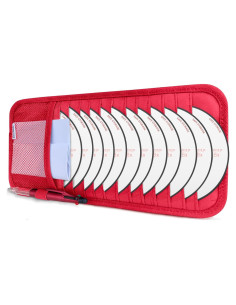 Soporte para CD de coche Fancy Mobility - Organizador 12 CDs