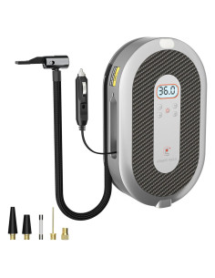 Compresor de Aire Portátil Giraffe Tools 150 PSI 12V con Luz LED