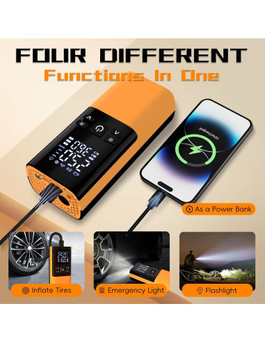 Compresor de Aire Portátil Treillage Tale 8006 150 PSI