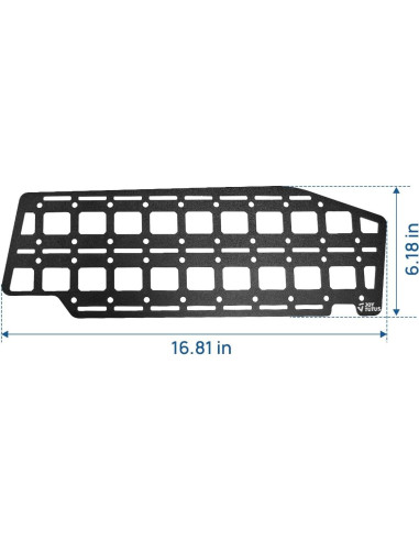 Organizador de Visera JOYTUTUS para Wrangler JL y Gladiator JT