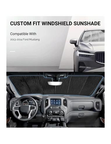 Protector Solar Parabrisas Ford Mustang 2013-2014 Pigenius