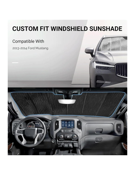 Protector Solar Parabrisas Ford Mustang 2013-2014 Pigenius