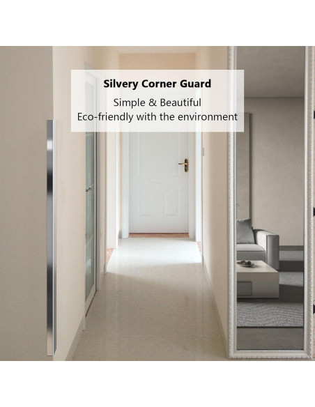 Protectores de Esquina de Aluminio SPEED SPIDER - 12 Piezas 5x5x120cm