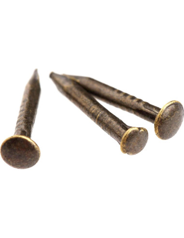 16 Piezas Protectores de Esquinas de Latón Antiguo dophee 32mm