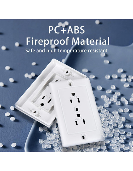 Cubiertas de Enchufes para Bebés - Seguridad Eléctrica 4 Pzas