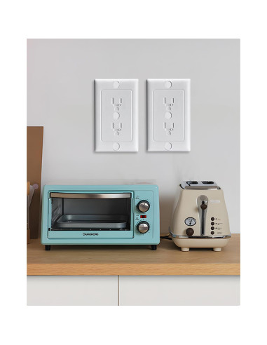 Cubiertas de Enchufes para Bebés - Seguridad Eléctrica 4 Pzas