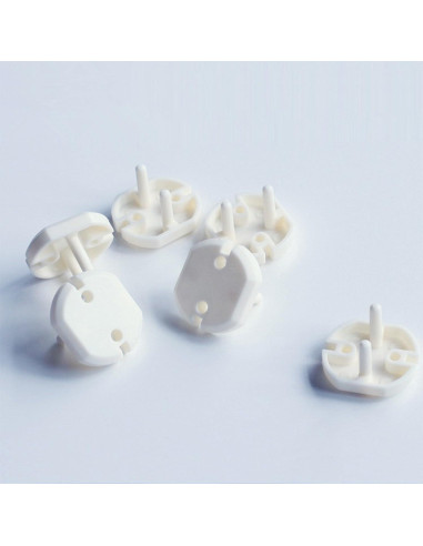 Cubiertas de Enchufe a Prueba de Niños Heyiarbeit 30 Pcs Blanco