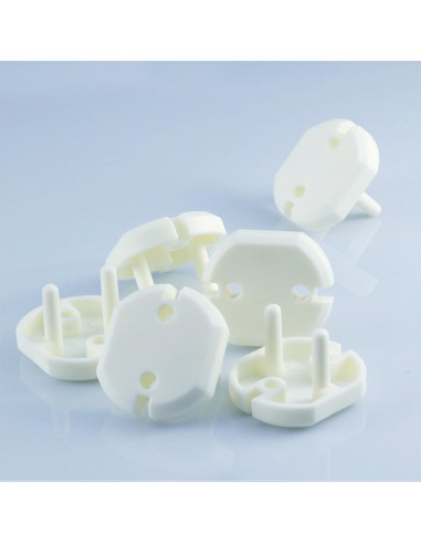 Cubiertas de Enchufe a Prueba de Niños Heyiarbeit 30 Pcs Blanco