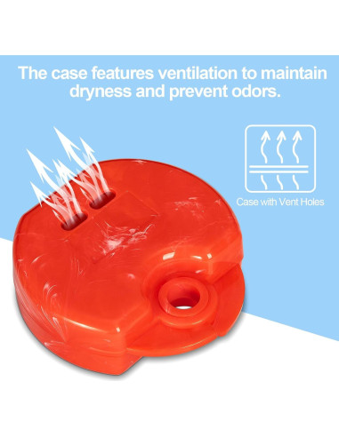 Caja de Retenedor Estilo Mármol Esenharber - Paquete de 5