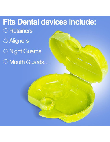 Caja de Retenedor Estilo Mármol Esenharber - Paquete de 5