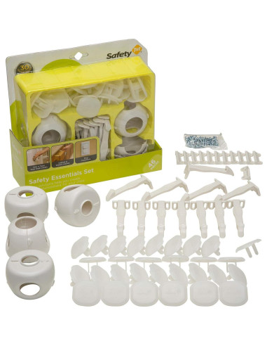 Kit de Seguridad para el Hogar Safety 1st - 46 Piezas, Blanco