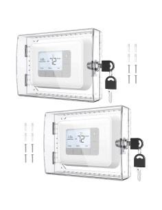 Caja de Cerradura para Termostato AUURIO 2 PCS con Llave