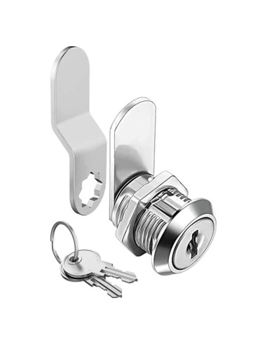 Cerradura de Leva Helonge con Llaves 1.90 cm Plata