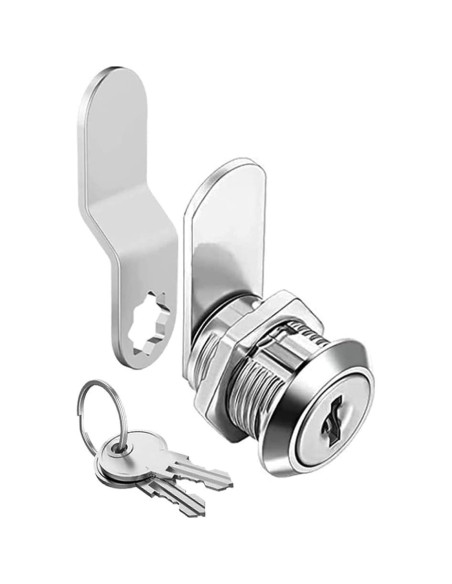 Cerradura de Leva Helonge con Llaves 1.90 cm Plata