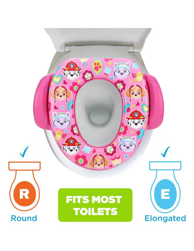 Asiento de Inodoro Suave Nickelodeon PAW Patrol Cool Pups