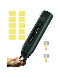 Amoladora de Uñas Eléctrica Weini Verde 5 Velocidades para Perros