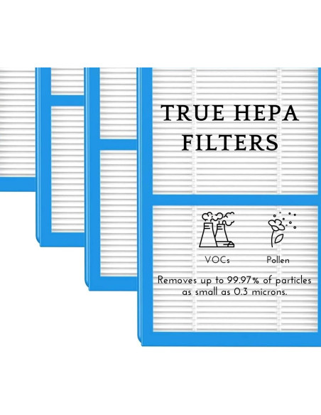 Filtro Nispira AER1 para Purificador de Aire Holmes HAPF30AT 4 HEPA 4 Carbono