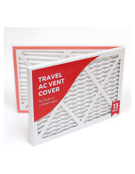 Cubierta de Ventilación de Aire Acondicionado Filtros de Aire de Viaje