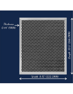 Filtro de Campana de Cocina SUBSTIGO 97007696 Malla y Carbón 2